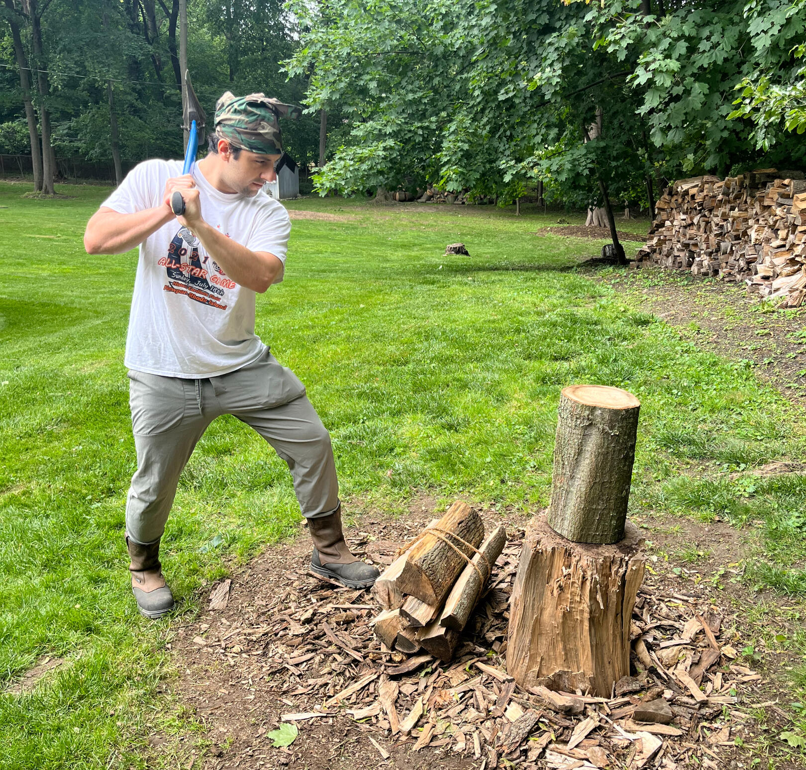 J&J's firewood sells kiln-dried, clean burning wood.